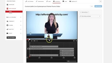 How to Add Text (Your Info) to Your Spokesperson Promo Video