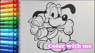 🎨 Goofy Coloring Fun! | Relaxing Coloring with  Markers