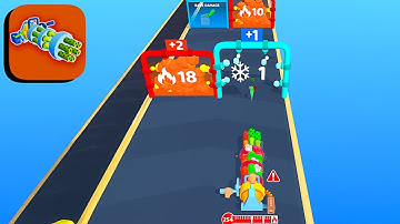 Heating Weapon Run ​- All Levels Gameplay Android,ios (Part 5)