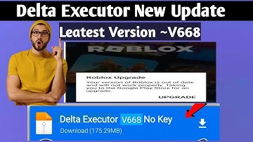 New upgrade  Delta Executor V668.Roblox upgrade & Latest version.