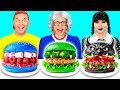 マクドナルドのWednesday vs おばあちゃんの料理チャレンジ | 面白い食べ物チャレンジ GoFun Challenge