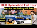 Reaction on ikea hyderabad full tour  complete details along with price