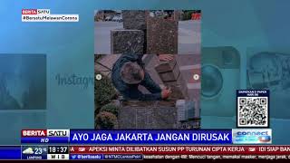 Rusak Pasca Demo, Begini Tampilan Baru Halte Bundaran HI