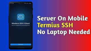 Control Your Server From Mobile | Termius SSH App Tutorial screenshot 5