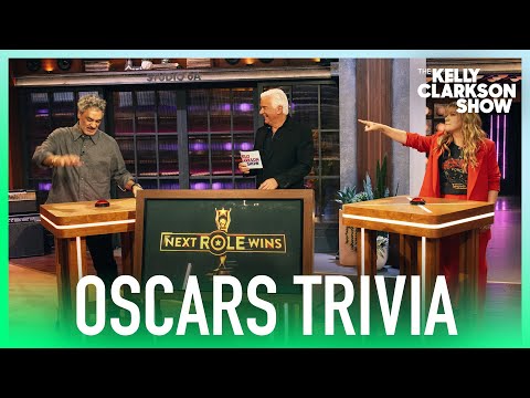 Taika waititi & kelly clarkson get 'fiercely competitive' in oscars trivia hosted by john o'hurley