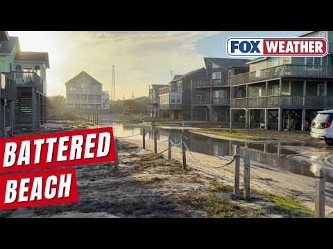 Buxton, North Carolina Beach Erosion Over The Last Year