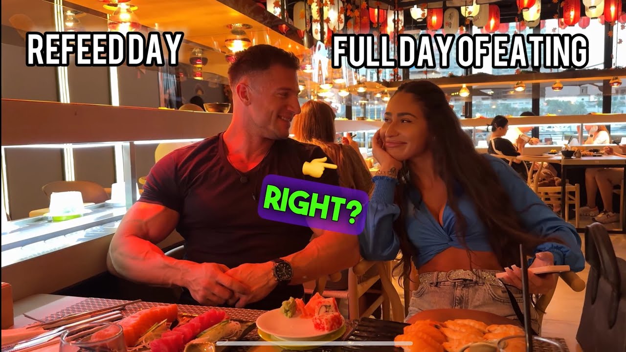 FULL DAY OF EATING 8weeks OUT DUBAI BINOUS CLASSIC W/ MARIAN BABINSKY 