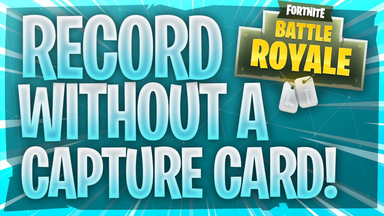 How To Record FORTNITE SWITCH GAMEPLAY WITHOUT A CAPTURE CARD!! (1080p