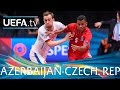 Futsal EURO Highlights: Azerbaijan 6-5 Czech Republic: watch 11 goals