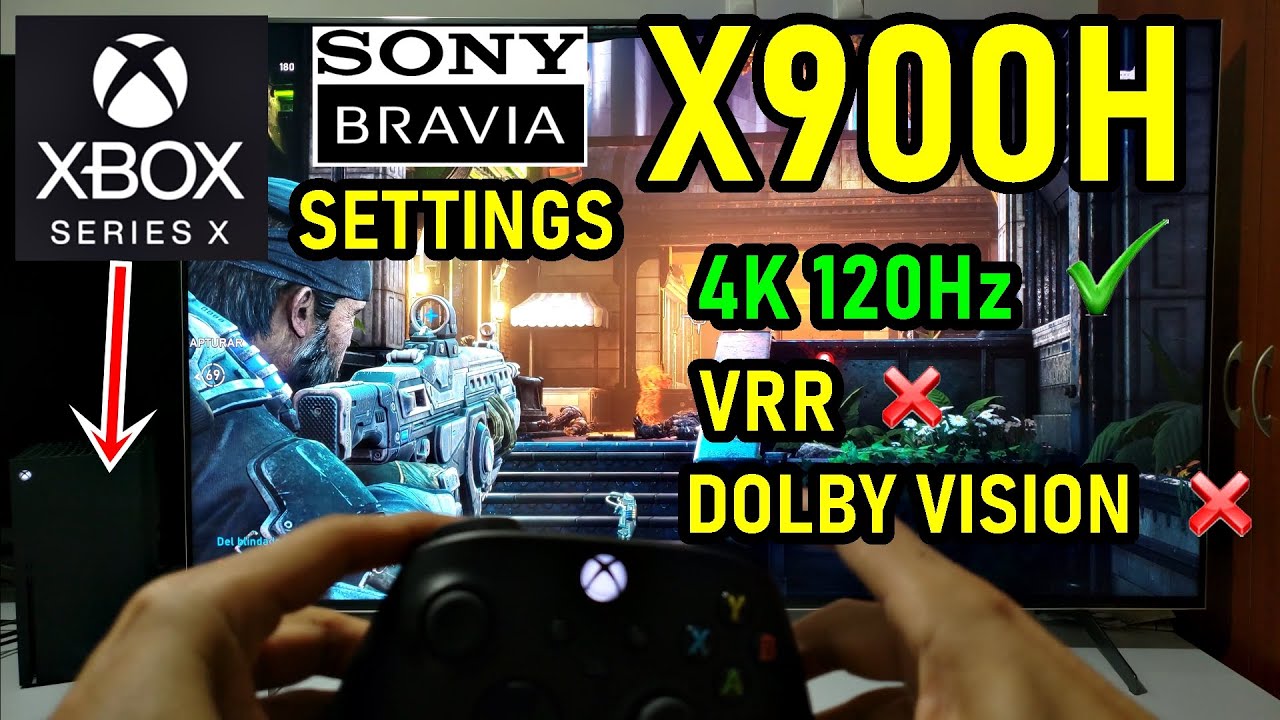 Sony X900H (X90H) with Xbox Series X 