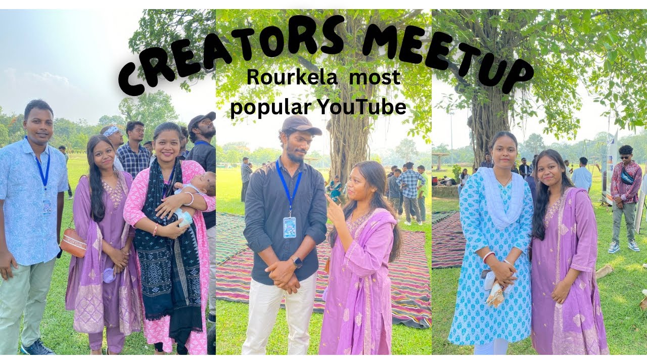 My first creators meet-up ❤️ ROURKELA most popular artist #itsmelisa #rourkelavlogger