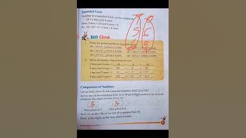 Numbers From 21 To 100 Lesson 7 Class 1 Learnwell Math Book CBSE In Hindi Part 2