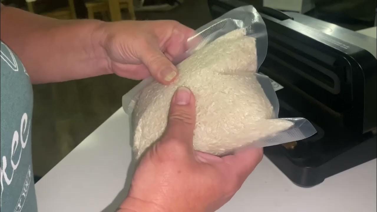 How to vacuum sealed Rice YouTube