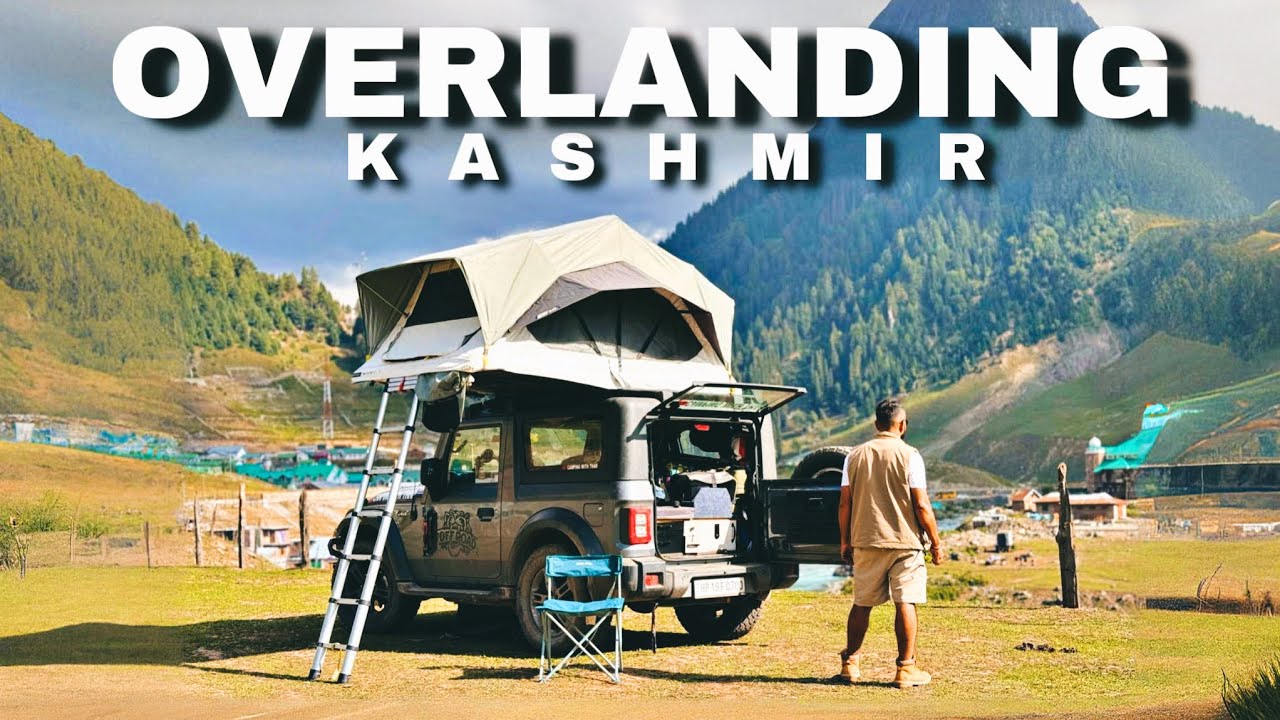 Pahalgam मैं पहली Rooftop tent Camping 