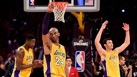 Kobe Bryant Drops 60 in Final Game of Career!!