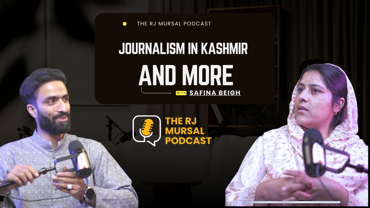 The art of Communication , Journalism, Facebook and Stories With Safina Nabi|| RJ Mursal Podcast