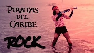 PIRATAS DEL CARIBE 💿 en VIOLIN ELECTRICO!! (Versión Rock!!) chords
