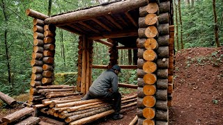 Download Lagu Bouwt zichzelf een huis van houtblokken en stenen in het bos MP3 Download Lagu Bouwt zichzelf een huis van houtblokken en stenen in het bos MP3