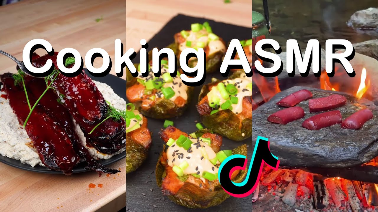 🍱 ASMR Cooking TikTok Compilation #8 | Sizzling & Satisfying Sounds 🔥🥡 ...