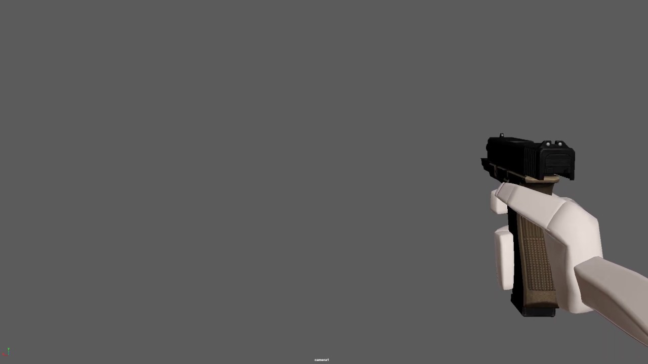 Pistol Reload Animation - YouTube
