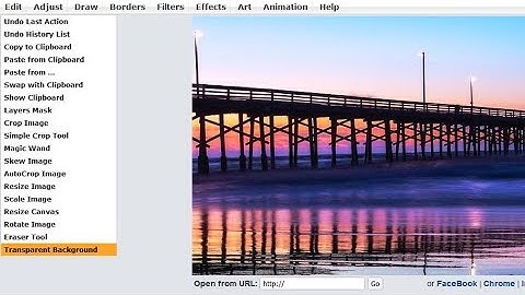How to Make Transparent Background on Lunapic for Free