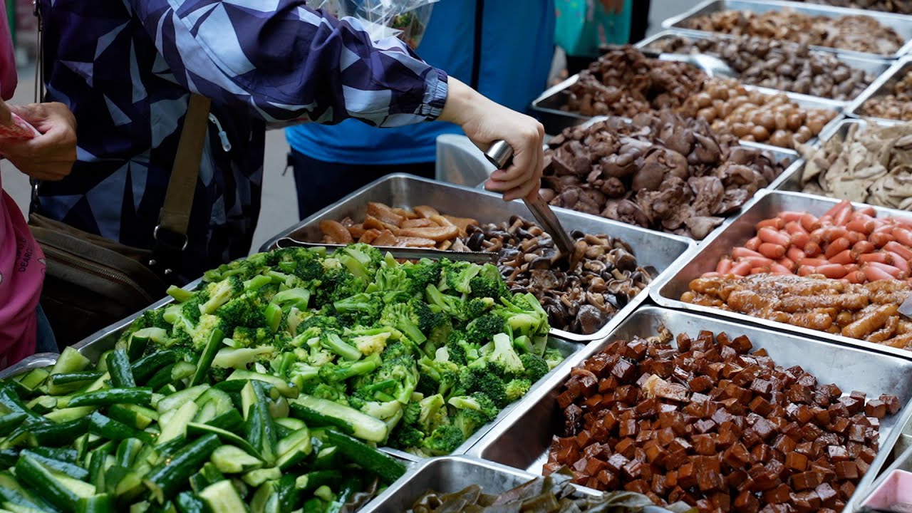 鳳山開漳聖王廟美食大合集-一週只營業一天的夜市-精彩又美味的美食多到讓人驚豔/台灣夜市美食/Wonderful and delicious food