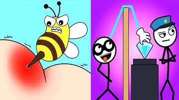 Help Me Tricky Puzzle vs Thief Puzzle - Satisfying  Gameplay All Levels