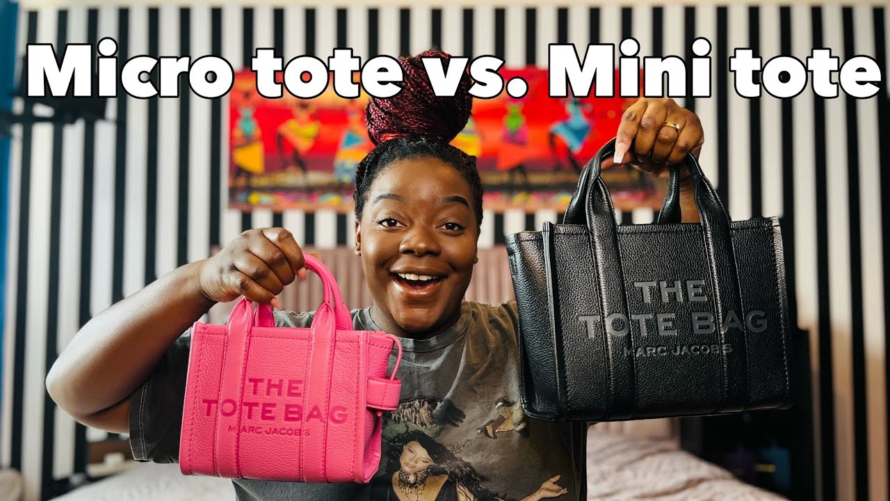REVIEW OF THE MARC JACOBS TOTE BAG 2023, MINI vs. MICRO