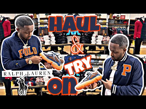 POLO RALPH LAUREN 50% OFF BLACK FRIDAY FACTORY OUTLET SHOPPING | TRY ON & HAUL | SHOP WITH ME‼️