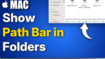 How to Show Path Bar in Folders on Mac