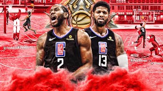 LEGEND PAUL GEORGE AND KAWHI LEONARD BUILD LOCKDOWN THE PARK IN NBA 2K20!