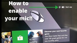 How to TURN ON your MIC on Xbox one!! screenshot 5