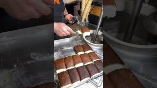 Hiçbir yerde olmayan o kazandibili dondurma 🍦Merve Pastanesi Fatih #reklam #food