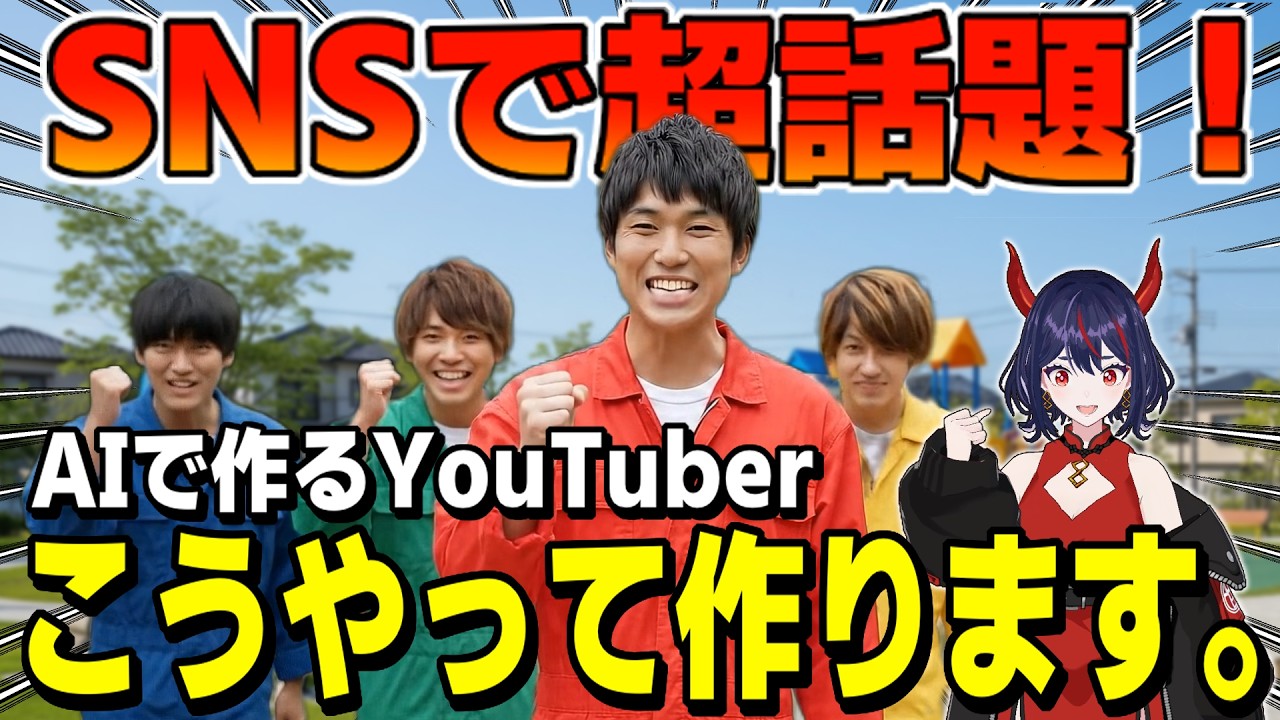 AI YouTuberの作り方を解説！初心者向けVeo3活用のポイントも紹介