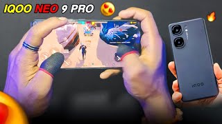 Iqoo Neo 9 Pro Game Play Test Iqoo Neo 9 Pro Sensitivity & Settings Hud Fastest Gameplay