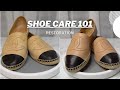 CHANEL LOAFERS RESTORATION // SHOE CARE 101