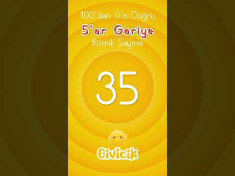 100'den Geriye 5'er