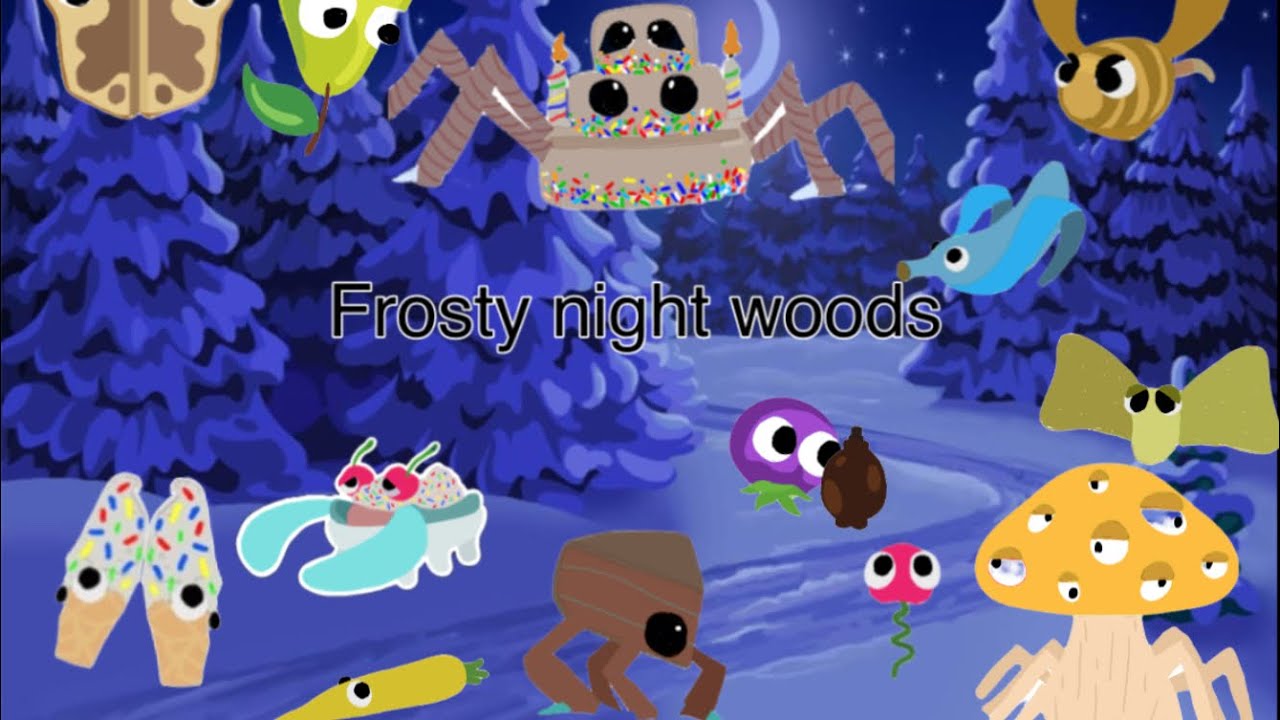 Frosty woods all snax