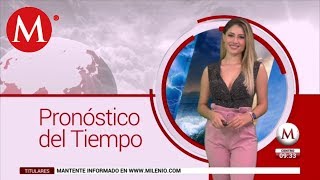 The weather for today, August 12, with Cecilia Salamanca