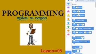 EASY PROGRAMMING SINHALA VIDEO =3/CREATE A SIMPLE PROGRAME