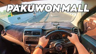 [4K] DAIHATSU AYLA 1.0 2016 DRIVING POV | PAKUWON MALL YOGYAKARTA INDONESIA