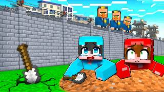 Hice un TÚNEL SECRETO para Escapar de la PRISIÓN Más Segura de Minecraft...