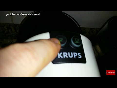 Nespresso Krups Inissia: How to program the water volume buttons & reset to factory settings
