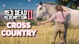 SPRING CROSS COUNTRY + MULE TRAIL RIDE - Red Dead Redemption 2 Roleplay | Pinehaven