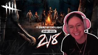 2v8 Jump Scares in Dead by Daylight - Meg Turney