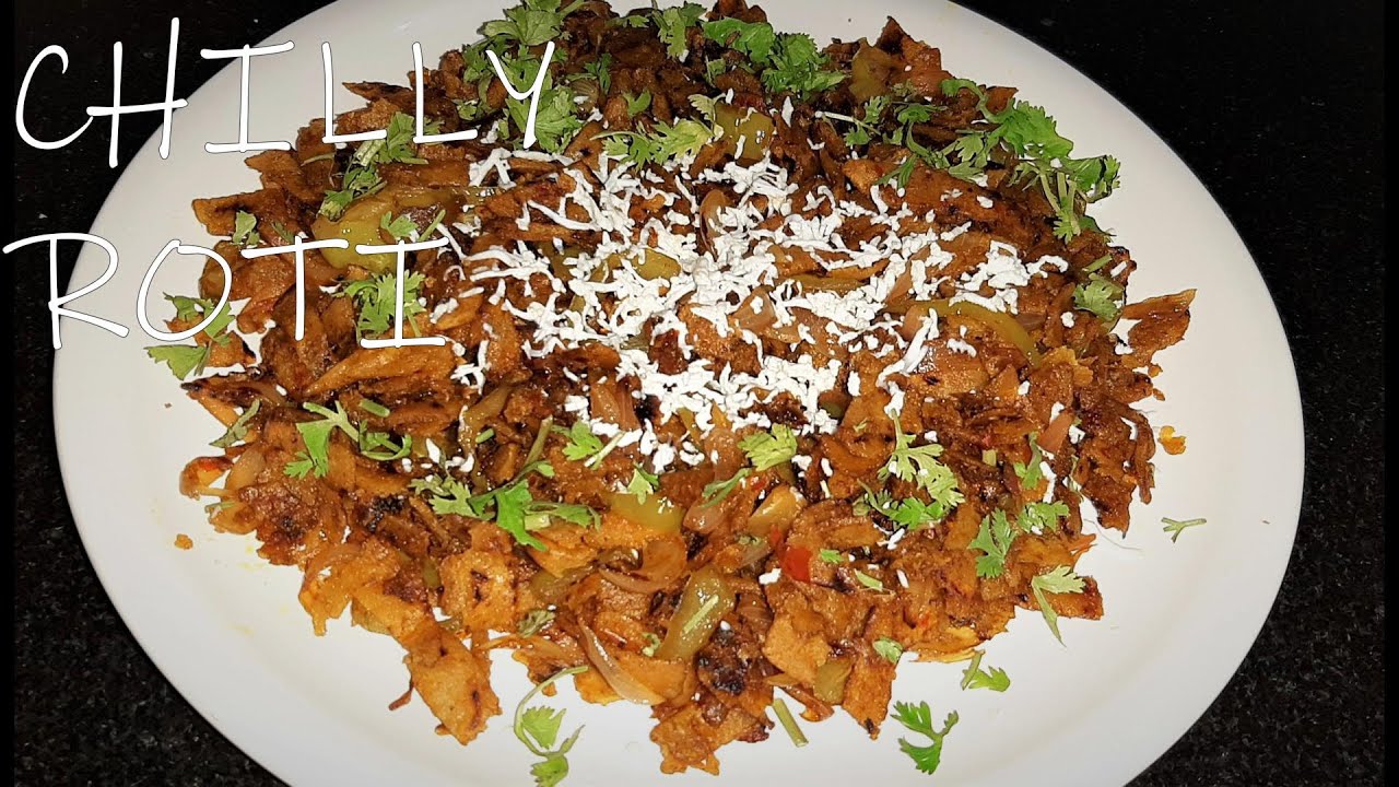 Chilly Roti | Easy snack | Best use of leftover rotis | EASY RECIPES by ...