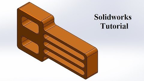 Solidworks Tutorial ||  Exercise - 1 learn for Beginner