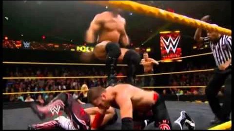 WWE Adrian Neville Corkscrew Moonsault