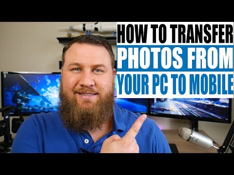 Video: How To Transfer Pictures From Computer To Phone