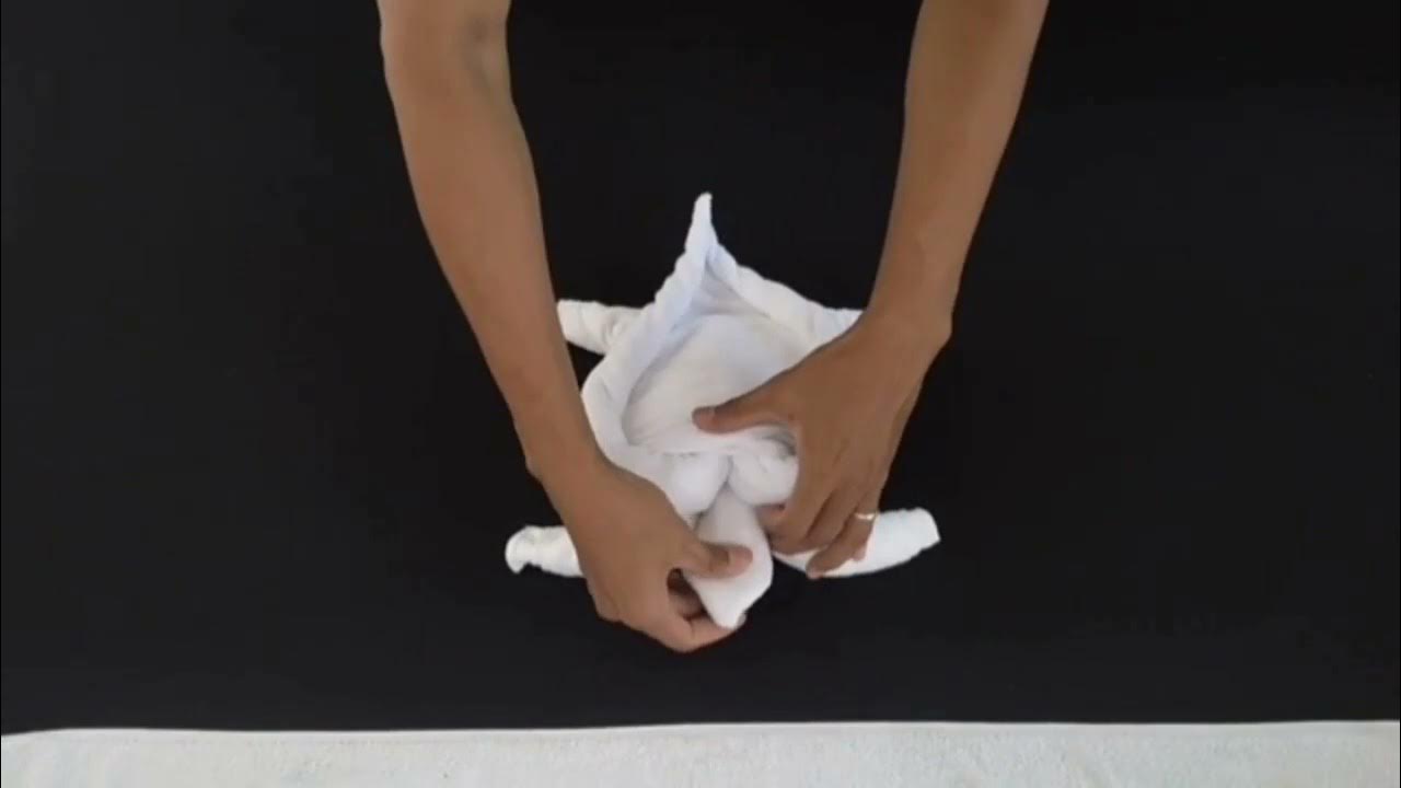 towel folding YouTube